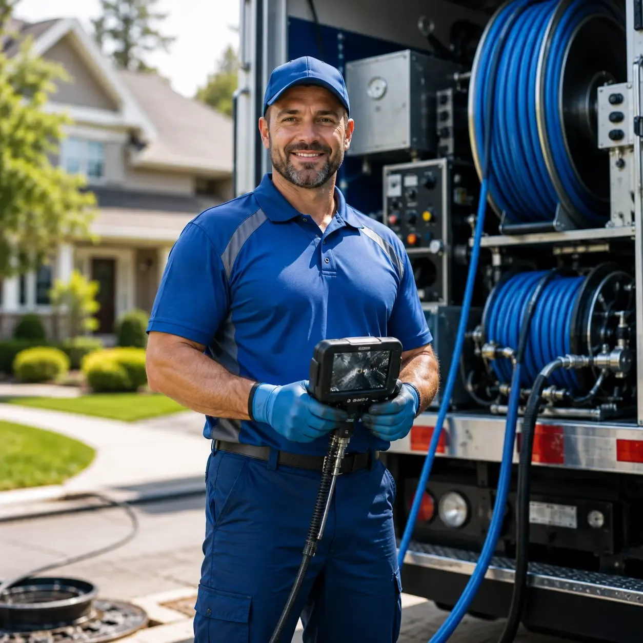 Local outdoor drain cleaning specialists in Edina, MO